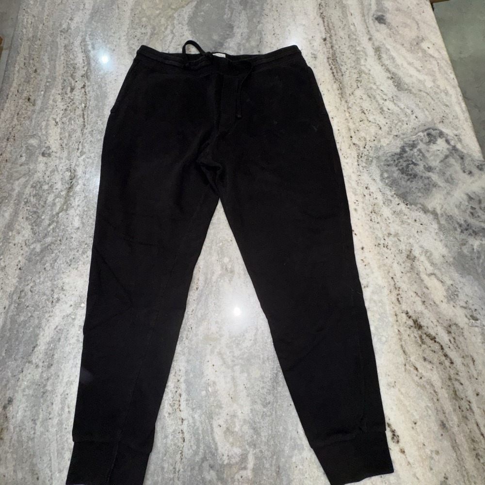 American Eagle Men's Sz XL Tall Black Sweatpants Joggers Drawstrings Athletic